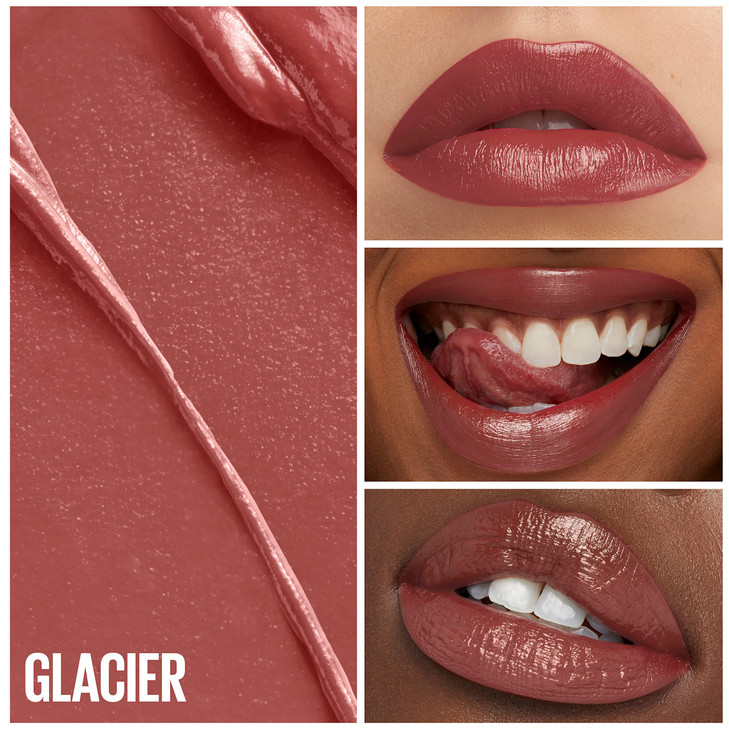Maybelline Green Edition Butter Cream HighPigment Bullet Lipstick Glacier Nude Pink 012 oz