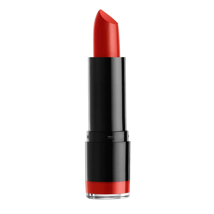 NYX PROFESSIONAL MAKEUP Extra Creamy Round Lipstick Snow White Deep BlueToned Red