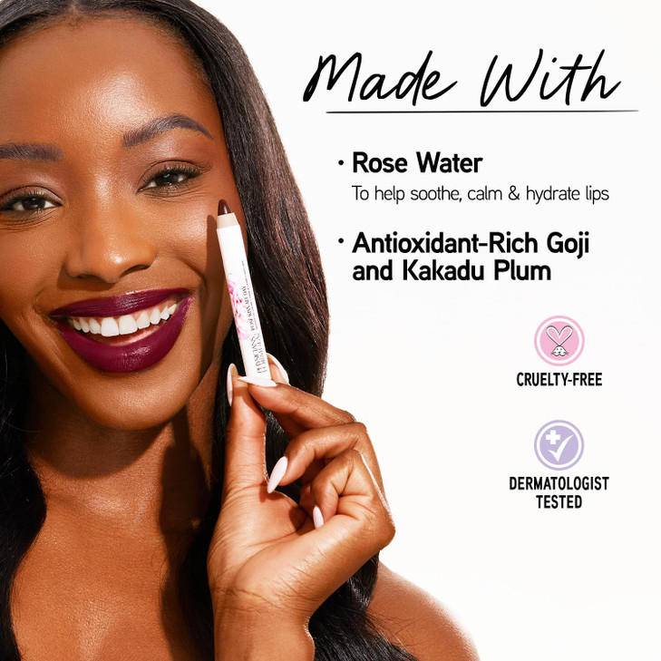 Physicians Formula Ros Kiss All Day Glossy Lipstick Lip Color Makeup Red Xoxo Dermatologist Tested Clinicially Tested