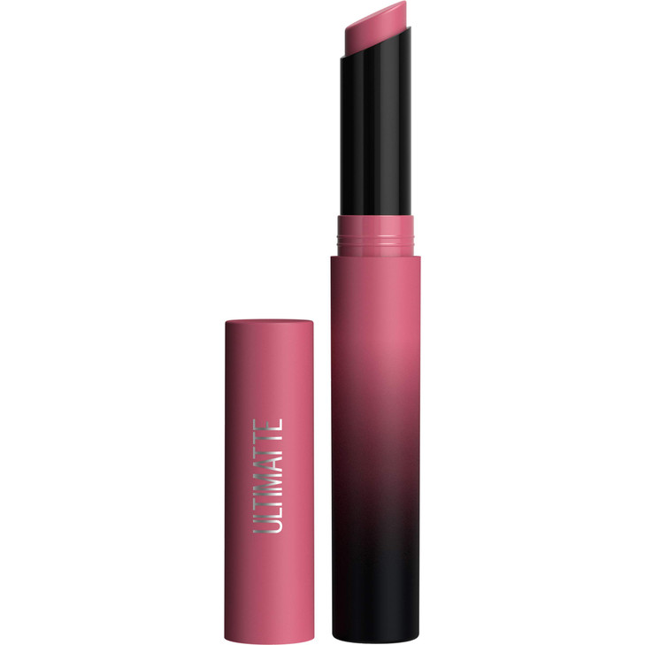 Maybelline Color Sensational Ultimatte Matte Lipstick NonDrying Intense Color Pigment More Mauve Purple Mauve Pink 1 Cou