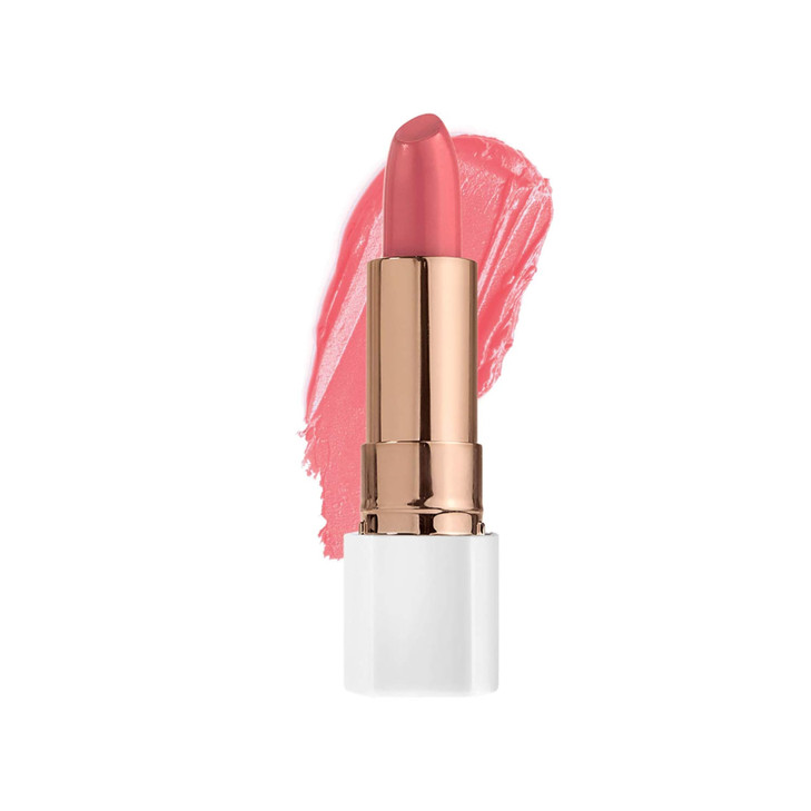 FLOWER BEAUTY By Drew Barrymore Petal Pout Lipstick Nourishing Highly Pigmented Lip Color with Antioxidants Matte Finish