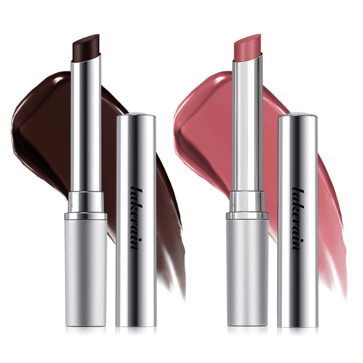 2PCS Honey Lipstick Tinted Lip Balm Sheer Hydrating Lipstick for All Skin Tones Moisturizing Lip Color Nourishing Lip Ba