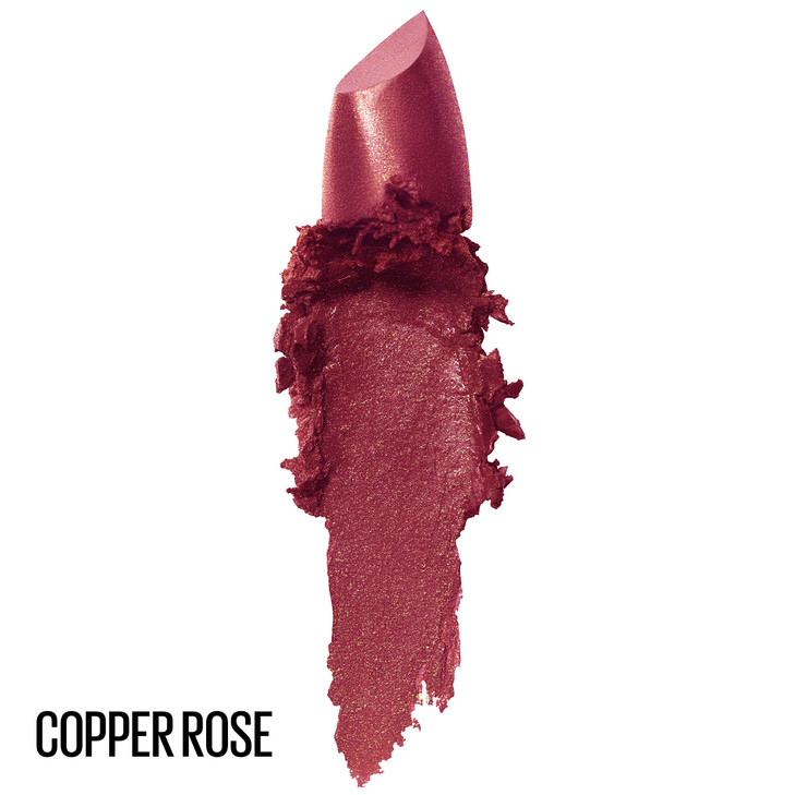 Maybelline Color Sensational Lipstick Lip Makeup Matte Finish Hydrating Lipstick Nude Pink Red Plum Lip Color Copper Ros