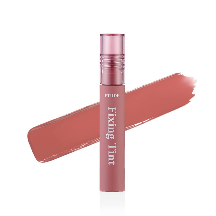 ETUDE Fixing Tint 4g Long Lasting High Pigmented Liquid Lipstick Lip Stain Waterproof Lightweight matte finish Full Cove