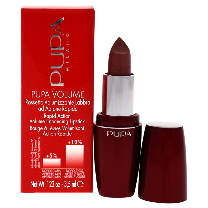 Pupa Milano Pupa Volume Rapid Action Enhacing Lipstick 100 Nude for Women 0123 oz Lipstick