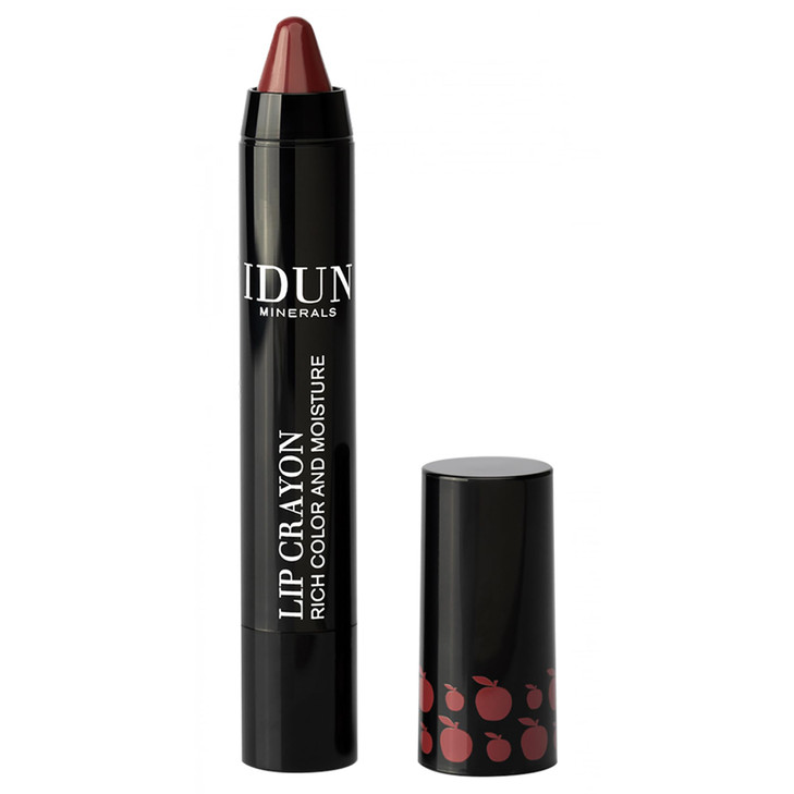 Idun Minerals Lip Crayon Vegan Formula Intense Color Payoff Full Coverage Finish Lips Stay Moisturized And Soft Long Las