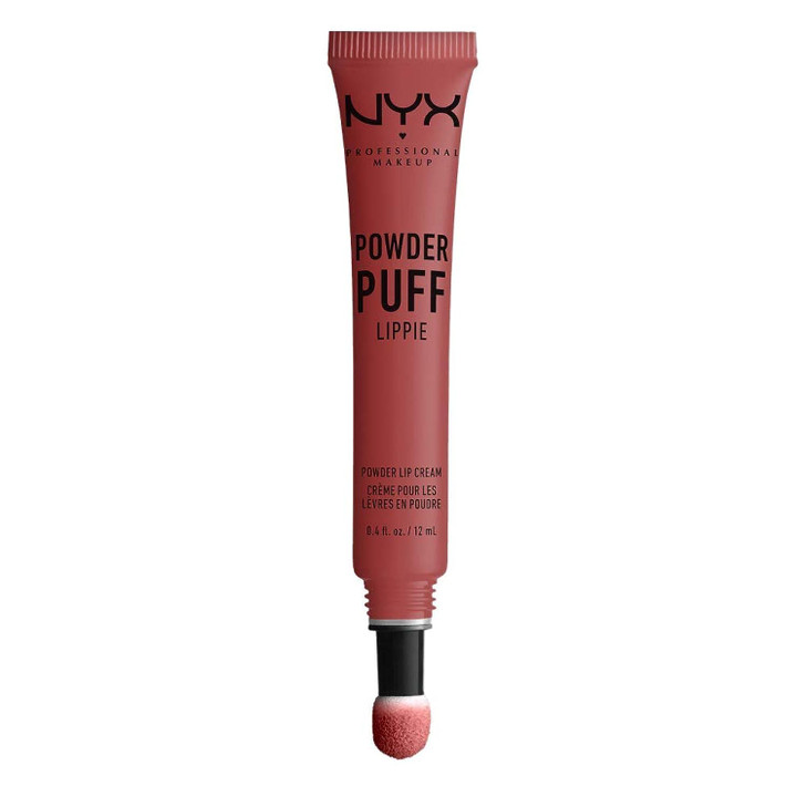 NYX PROFESSIONAL MAKEUP Powder Puff Lippie Lip Cream Liquid Lipstick Best Buds Nude Rose