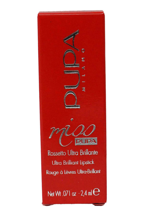 Pupa Milano Miss Pupa Lipstick Smooth Shiny and Hydrating Lip Color Dermatologist Tested Paraben Free Makeup 200 Pink So