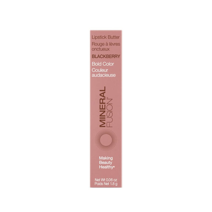 Mineral Fusion Lipstick Butter Blackberry 006 Ounce