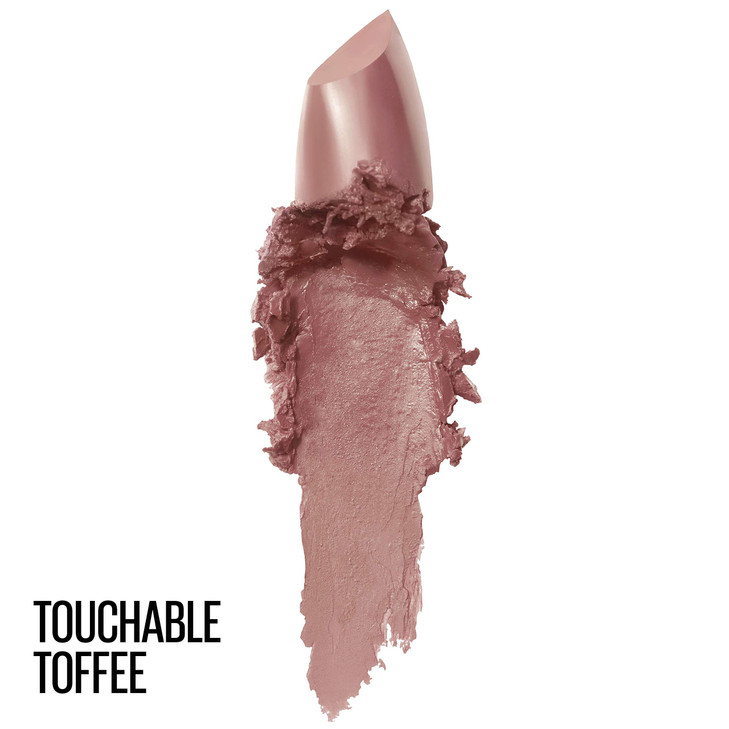Maybelline Color Sensational Lipstick Lip Makeup Cream Finish Hydrating Lipstick Touchable Taupe Nude 1 Count