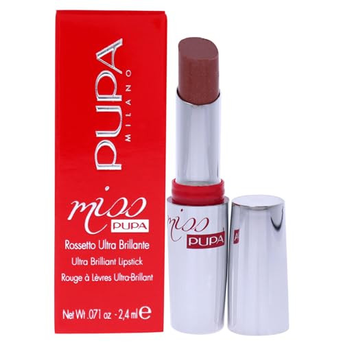 PUPA Milano Miss PUPA Milano Lipstick Creamy Ultra Pigmented Color For Lips Nourishing Formula CrystalEffect Lipstick Ul