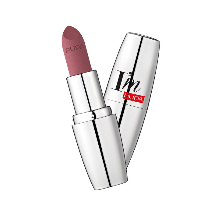 PUPA Milano I Am Matt Pure Colour Lipstick Dresses Lips In Full Deep Color Matte Velvety And Extremely Sensory Feel Glid