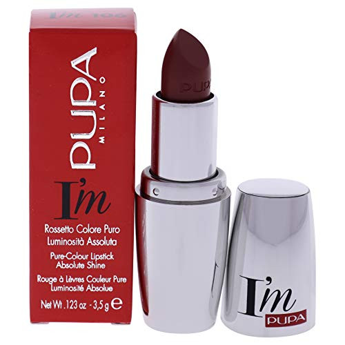 Pupa Milano IM Pupa Lipstick Pure Intense Color Release Paraben Free Dermatologist Tested Lip Color Extreme Luminous Fin