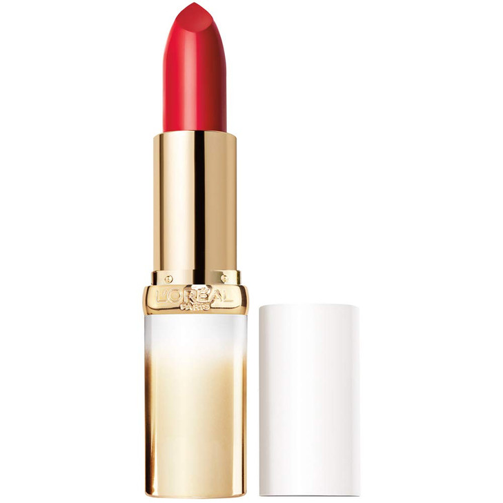 LOral Paris Age Perfect Satin Lipstick with Precious Oils 216 Glowing Nude 013 Ounce