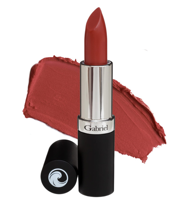 Gabriel Cosmetics Lipstick Walnut Red BrownWarm Crme