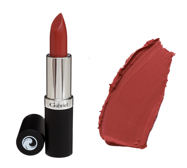 Gabriel Cosmetics Lipstick Walnut Red BrownWarm Crme