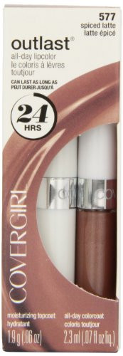 CoverGirl Outlast All Day Two Step Lipcolor Spiced Latte 577 013 Ounce