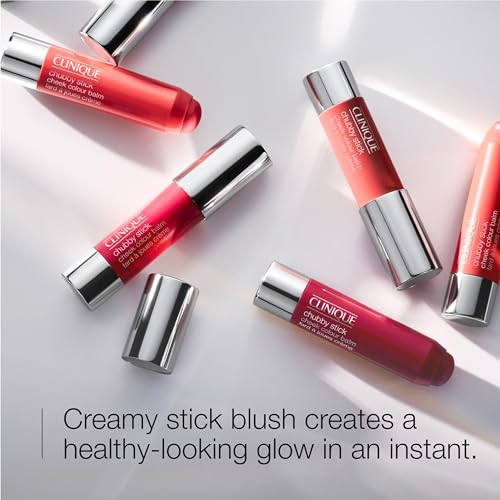 Clinique Chubby Cream Blush Stick Cheek Colour Balm Blush For Cheeks Long Lasting Buildable Create A Healthy Looking Glo