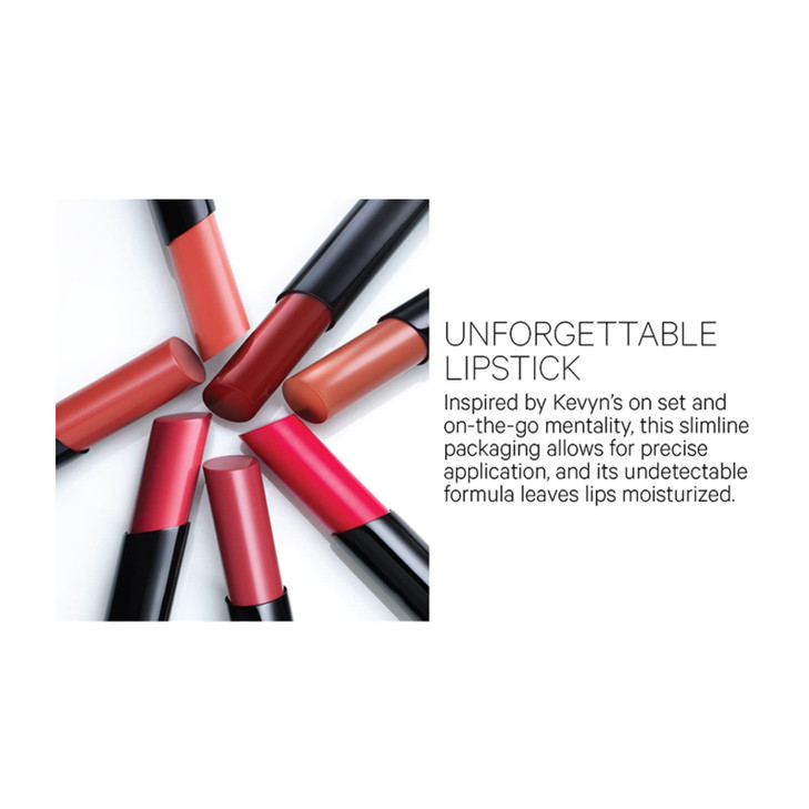 Kevyn Aucoin Unforgettable Lipstick Belle of the Ball color with Shine finish Intense color plus slim design with a weig