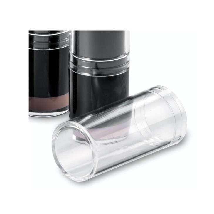 BY ALEGORY Clear Lipstick Caps Compatible With NYX EXTRA CREAMY Lipstick Replaces Original Cap To See Your Favorite Lips