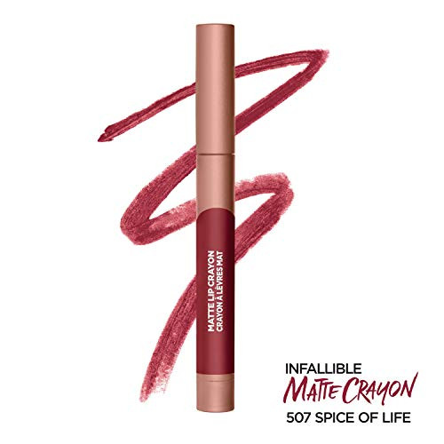 LOral Paris Infallible Matte Lip Crayon Spice Of Life Packaging May Vary