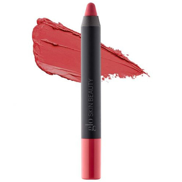 Glo Skin Beauty Suede Matte Lip Crayon Demure Longwearing Formula Stays On All Day With Conditioning Shea Butter Mango S