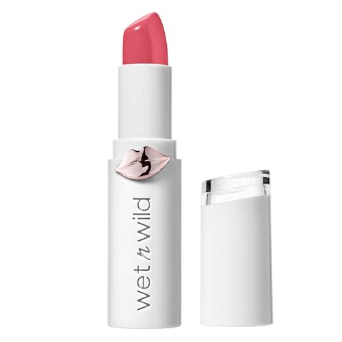 wet n wild Mega Last HighShine Lipstick Lip Color Infused with Seed Oils For a Nourishing HighShine Buildable Blendable