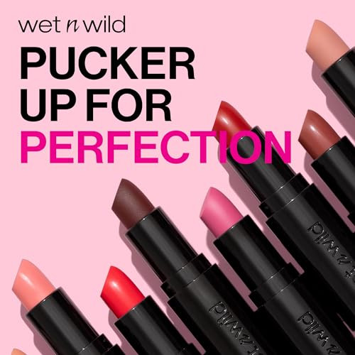 wet n wild Mega Last Matte Lip Color Semi Matte Hyaluronic Acid Infused Long Lasting Full Coverage for a Nourishing Pout