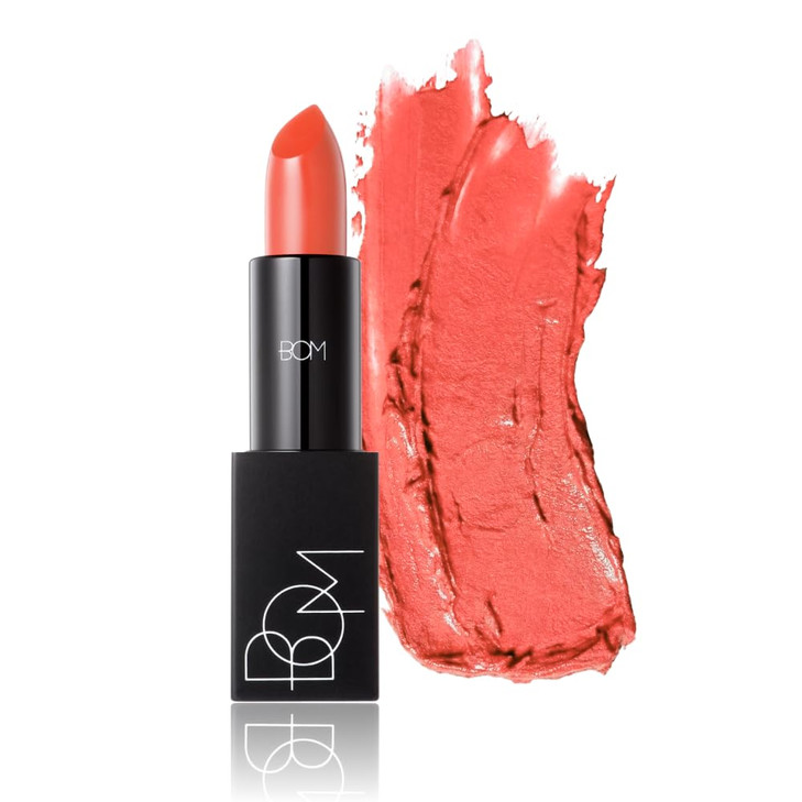 BOM COSMETICS My Lipstick 804 MY Coral 012 oz Long Lasting Lipstick for Soft Vibrant Color Lips Lip Care with Vitamin E