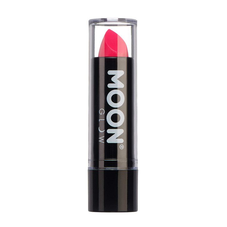 Moon Glow Blacklight Neon UV Lipstick 016oz Intense Pink Glows brightly under BlacklightsUV Lighting
