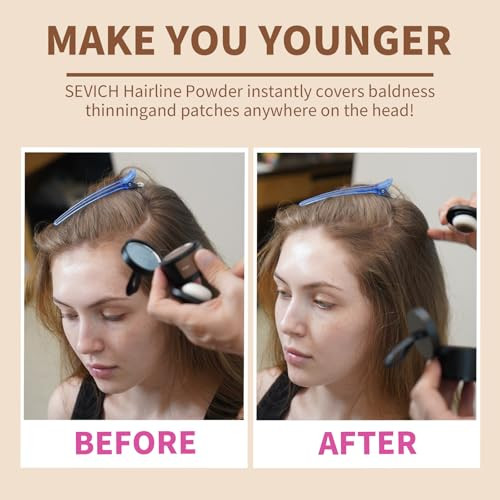 Sevich Hairline Powder,Instantly Conceals Hair Loss, Root Touch up Powder, Hair Shadow Toppers for Women & Men, Touch Up for Thinning Gray Hair, Wind online at globaldelivered