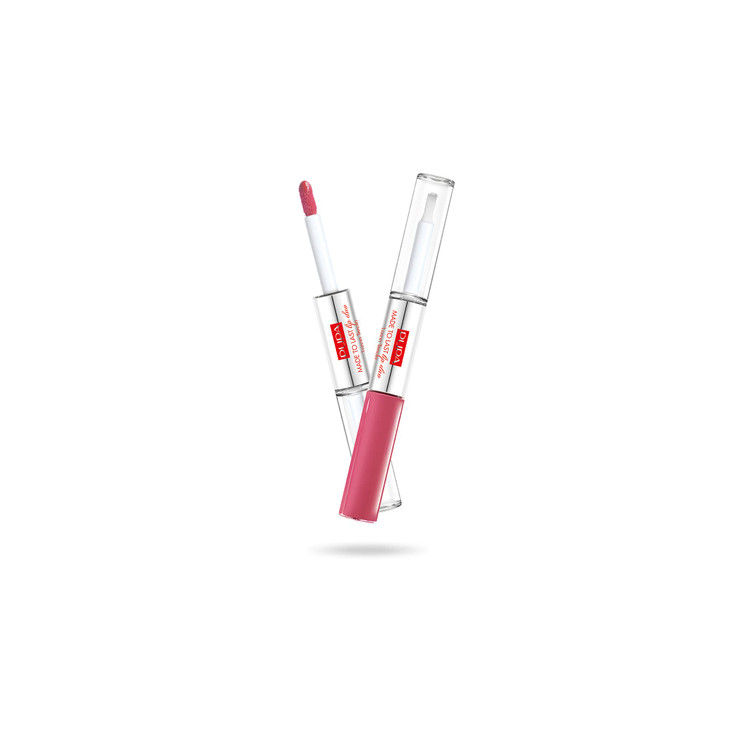 Pupa Milano Made To Last Lip Duo Comfortable Liquid Lip Color with Top Coat Waterproof Long Lasting Hold Ultra Shiny Lat