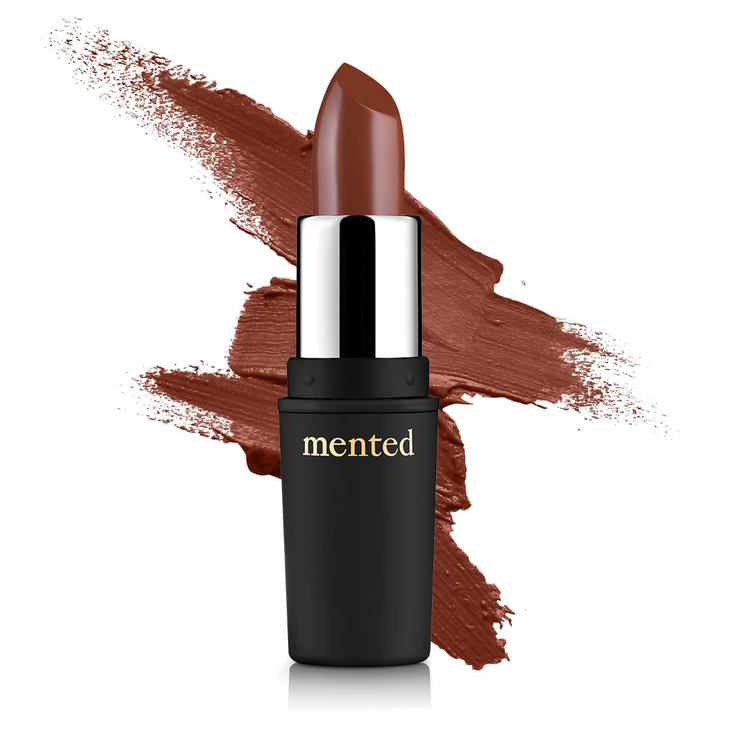 Mented Cosmetics Nude Lipstick for Women SemiMatte LongLasting Lip Stick Moisturizing Vegan Paraben CrueltyFree Enhances