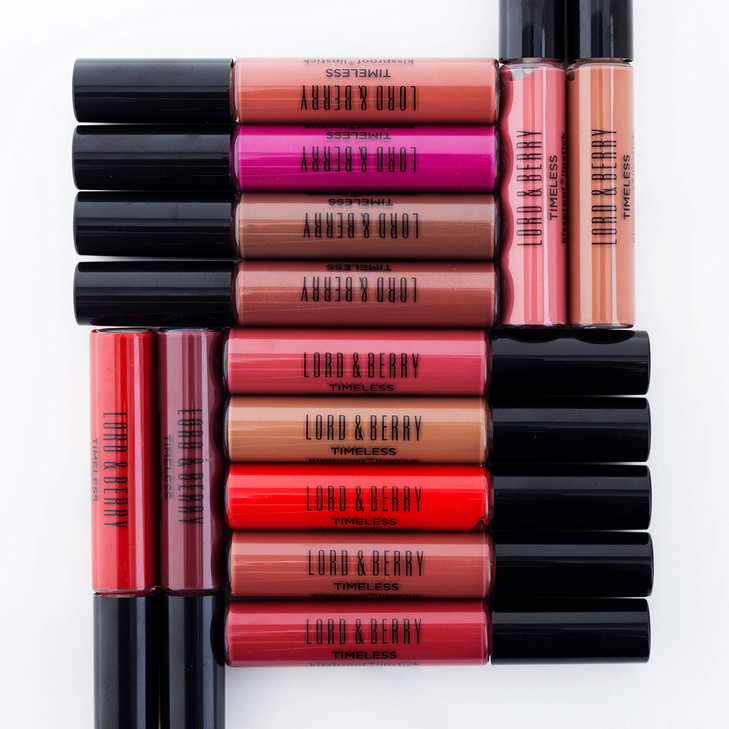 Lord Berry Timeless Kissproof Semi Matte Liquid Lipsticks Ultra Light Thin Coverage for Smooth Nourished Lips Long Lasti