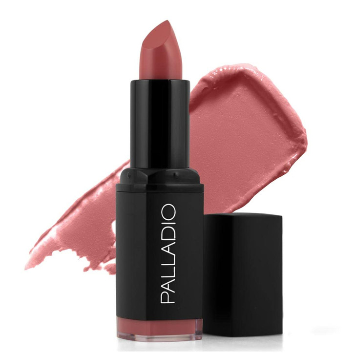 Palladio Herbal Matte Lipstick Creamy and Full Coverage Long Lasting Matte Lipstick Lady Rose