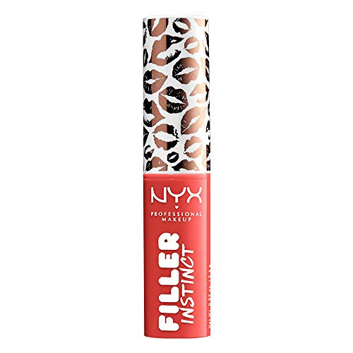 NYX PROFESSIONAL MAKEUP Filler Instinct Plumping Lip Color Lip Balm Besos Coral Red