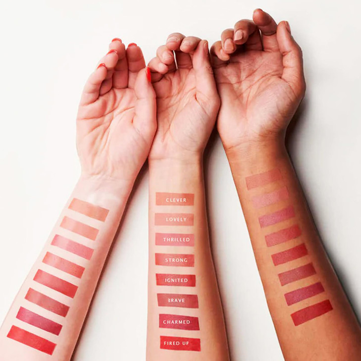 butter LONDON Plush Rush Satin Matte Lipstick Clever 014 Ounce