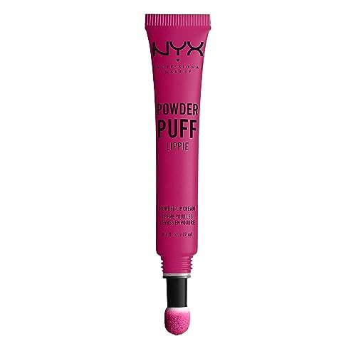 NYX PROFESSIONAL MAKEUP Powder Puff Lippie Lip Cream Liquid Lipstick Teenage Dream Hot Pink