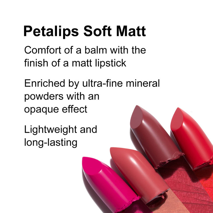 PUPA Milano Petalips Soft Matt Lipstick Lightweight And Imperceptible Provides Color With Buildable Intensity Combines C