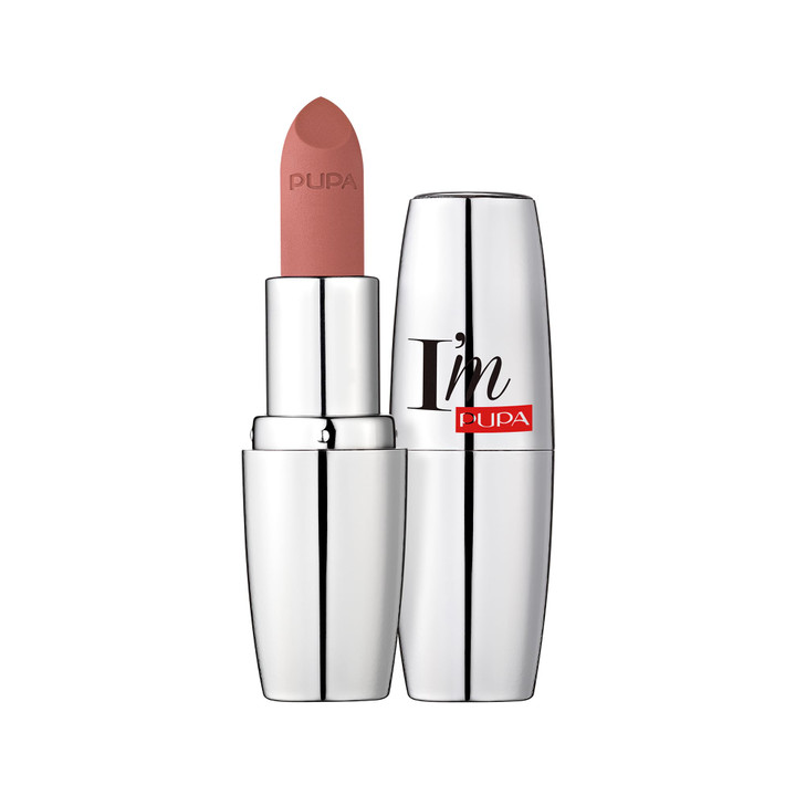PUPA Milano I Am Matt Pure Colour Lipstick Dresses Lips In Full Deep Color Matte Velvety And Extremely Sensory Feel Glid