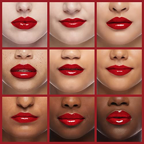 Rimmel London Provocalips 16hr KissProof Lip Color TwoStep Liquid Lipstick to Lock in Color and Shine 550 Play With Fire