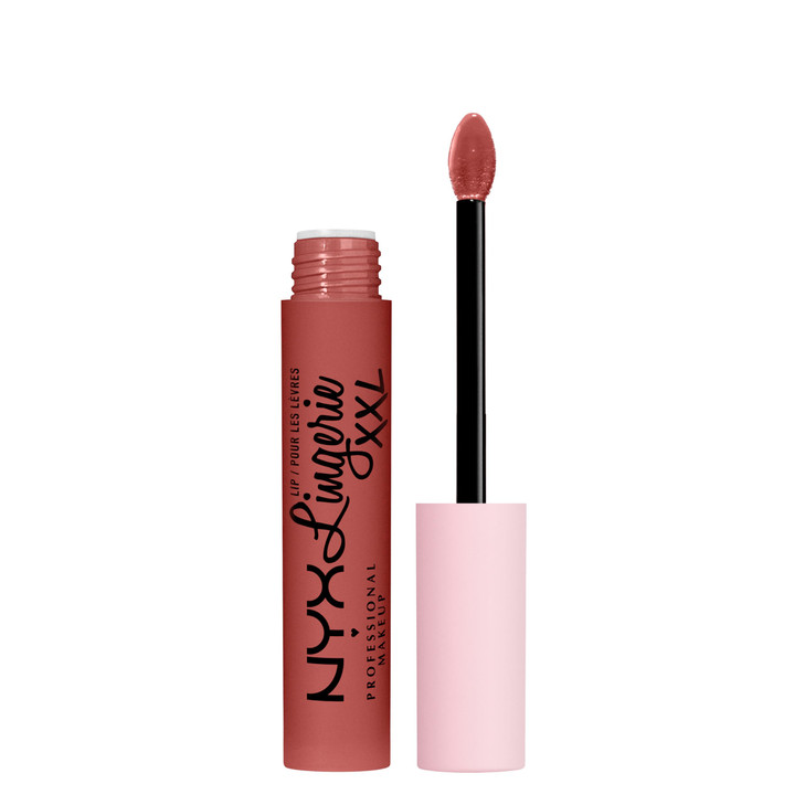 NYX PROFESSIONAL MAKEUP Lip Lingerie XXL Matte Liquid Lipstick Warm Up Red Rose