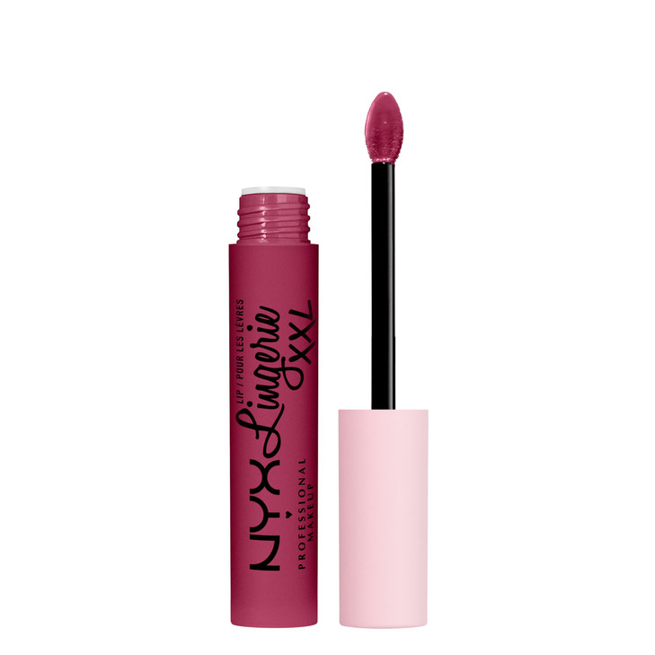 NYX PROFESSIONAL MAKEUP Lip Lingerie XXL Matte Liquid Lipstick Xxtended Berry Pink