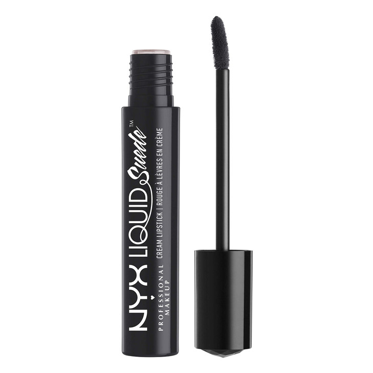 NYX PROFESSIONAL MAKEUP Liquid Suede Cream Lipstick Alien Black