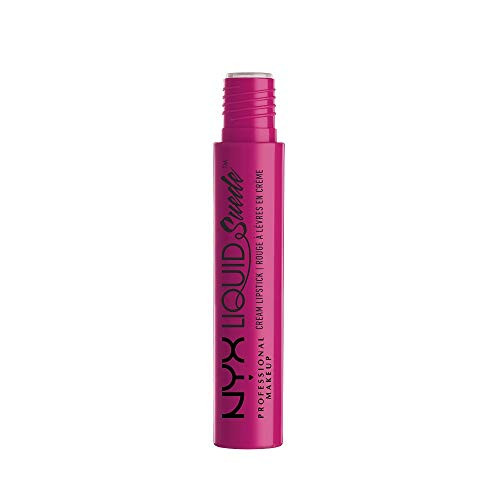 NYX PROFESSIONAL MAKEUP Liquid Suede Cream Lipstick Pink Lust Hot Pink