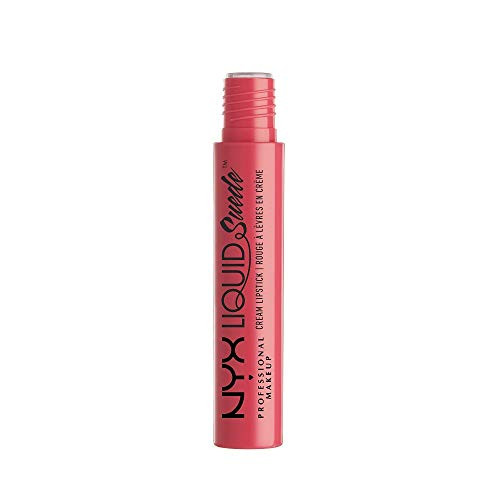 NYX PROFESSIONAL MAKEUP Liquid Suede Cream Lipstick Lifes A Beach Bright Coral