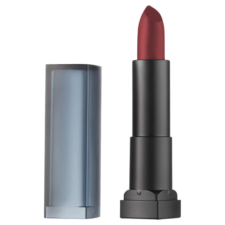Maybelline New York Color Sensational Red Lipstick Powder Matte Lipstick Cruel Ruby 015 Ounce Pack of 1
