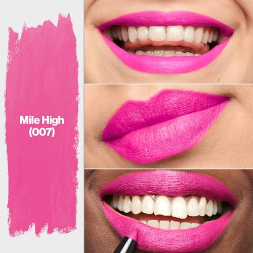 REVLON ColorStay Matte Lite Crayon Lipstick with Builtin Sharpener Smudgeproof WaterResistant NonDrying Lipcolor 007 Mil