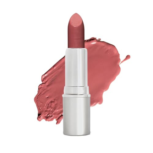 Honeybee Gardens Truly Natural Long Lasting Lipstick Calliope Medium Neutral Mauve Naturally Hydrating Nourishing Vegan