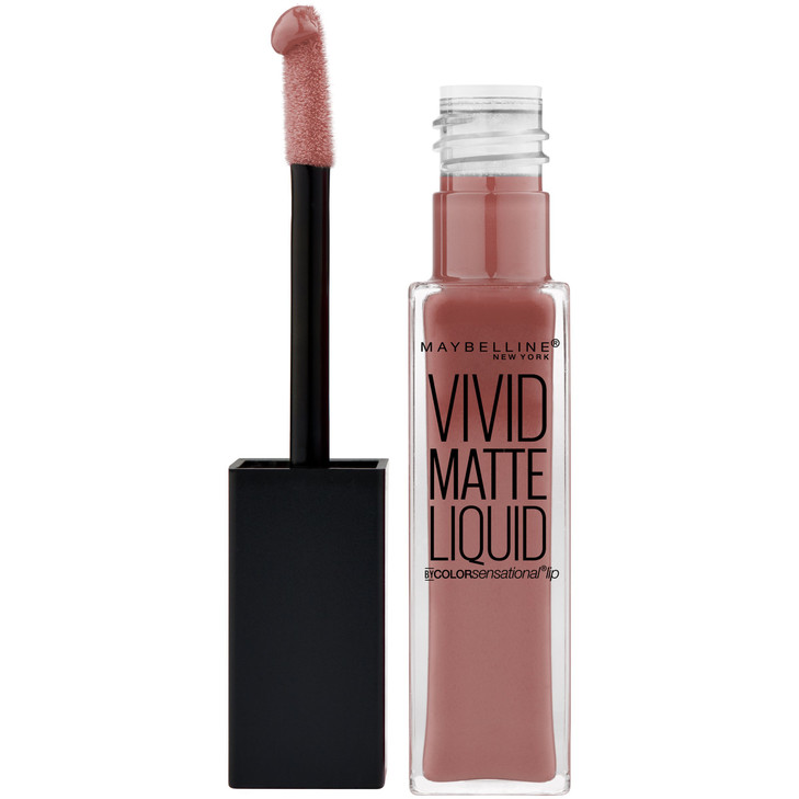 Maybelline New York Color Sensational Vivid Matte Liquid Lipstick Grey Envy 026 fl oz